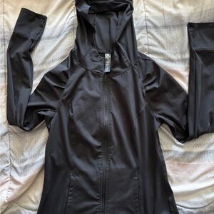 Black Zip-Up Hoodie